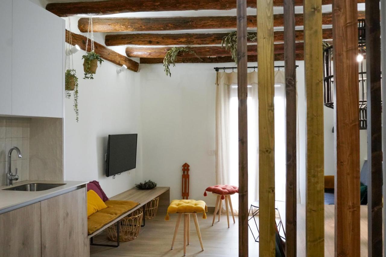 Apartaments La Rambla - Arbequina - 6 Persones Cornudella de Montsant Luaran gambar